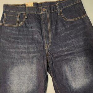 NWT Men's LEVI'S 569 Loose Straight Denim Shorts Ace
